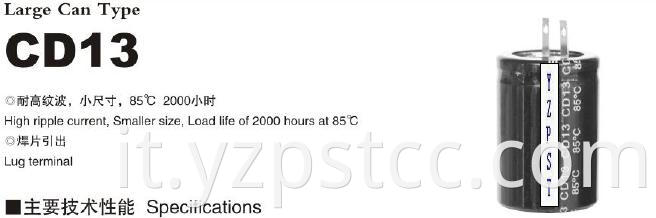 Electrolytic Capacitors CD13 (1)